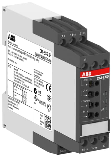 ABB SPA - ABBCMESS2PB CM-ESS.2P.B 600V, AL. 110-130 VCA-P-IN