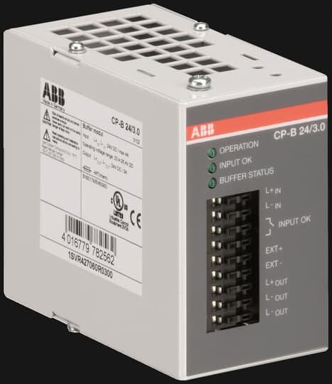 ABB SPA - ABBCPB243 CP-B 24/3.0 BUFFER MODULE 24 V / 3 A, EN