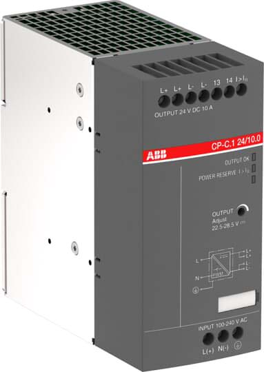 ABB SPA - ABBCPC12410C CP-C.1C 24/10.0 110-240VAC/100-350VCC-10ACC