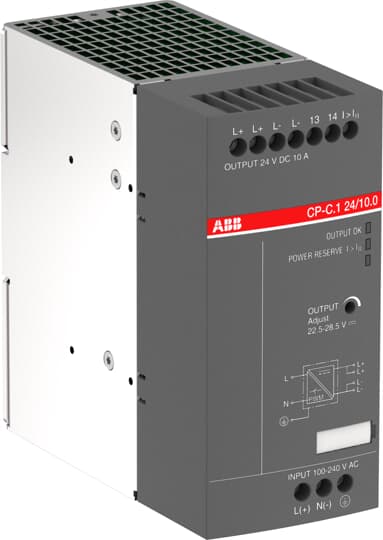 ABB SPA - ABBCPC12410 CP-C.1 24/10.0 110-240VAC/100-350VCC-10ACC