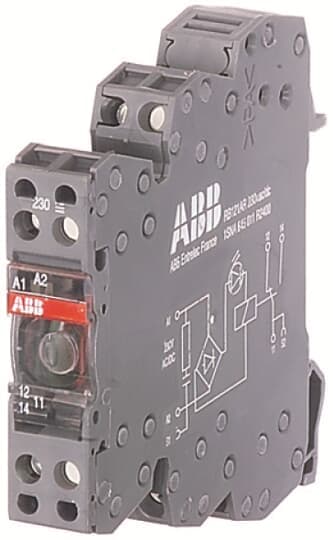ABB SPA ABBEN064502001 RB121A-60-230VUC INTERFACE RELAY R600