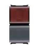 ABB SPA - ABB2CSE1024EL PULSANTE 1P NA, 16A CON DIFFUSORE ROSSO