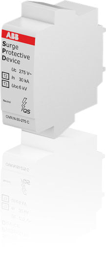 ABB SPA - ABBOVR23N80275C OVR T2 80 N C CARTUCCIA 80KA 275 QS