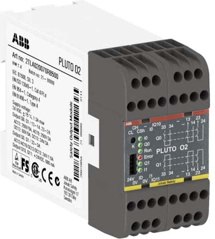 ABB SPA - ABB2TLA020070R8500 PLUTO O2 SAFETY-PLC