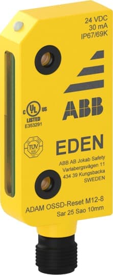 ABB SPA ABB2TLA020051R5900 ADAM OSSD-RESET M12-8 CONNECTOR