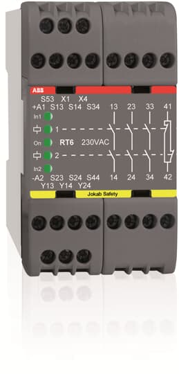 ABB SPA - ABB2TLA010026R0000 RT6 24DC Safety relay