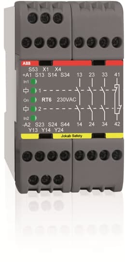 ABB SPA - ABB2TLA010026R0000 RT6 24DC SAFETY RELAY