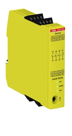 ABB SPA ABB2TLA010050R0100 SENTRY SSR10M 85-265 VAC/120-275 VDC