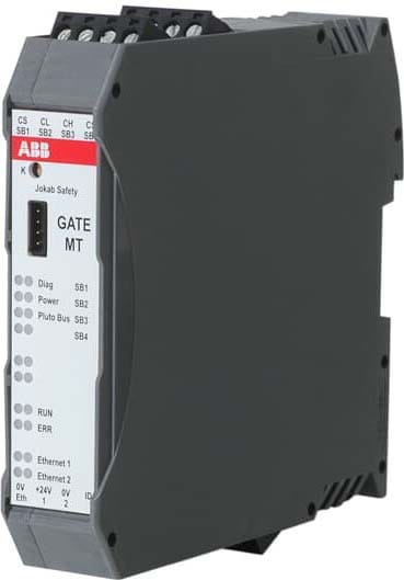 ABB SPA ABB2TLA020071R9400 GATE-MT PLUTO GATEWAY ETHERNET-MODBUS TC