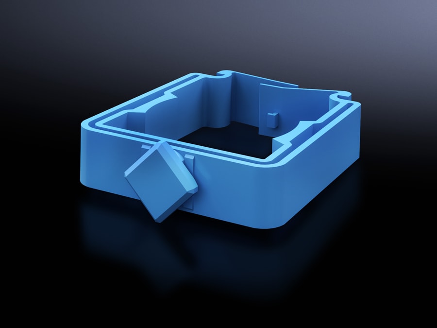 RITTAL SPA - RIT9666670 ISV PORTACAVI AD ANELLO CONF 10 PZ