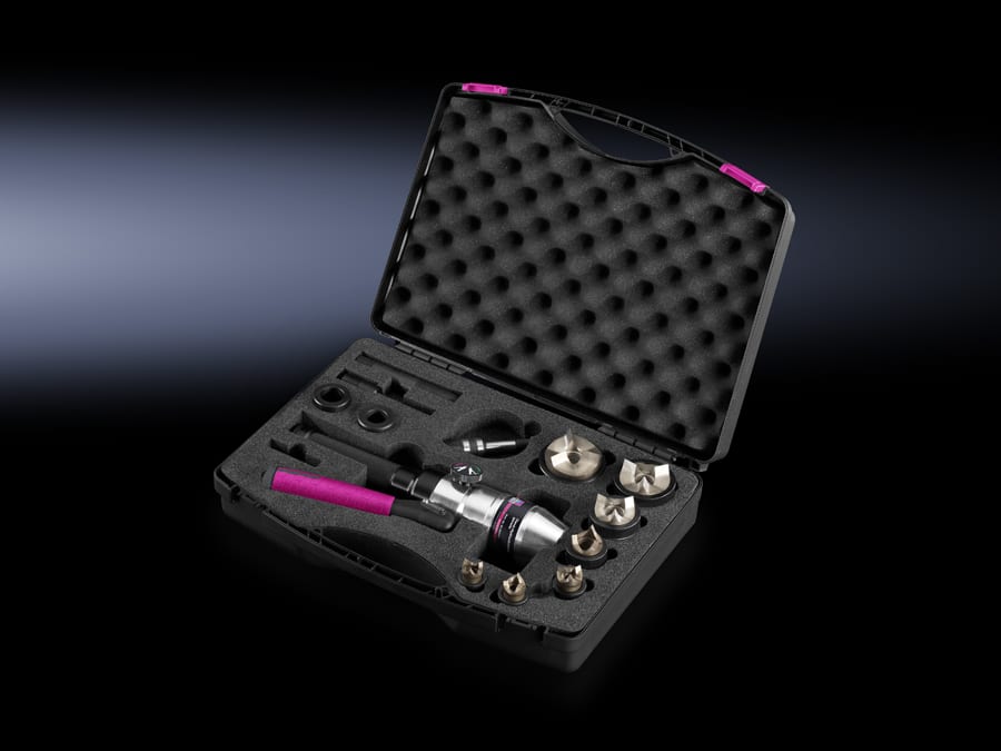 RITTAL SPA - RIT4055070 SET PUNZONI LAM. ACCIAIO M16-M63