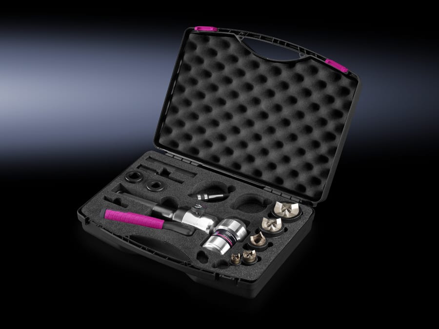 RITTAL SPA - RIT4055080 SET PUNZONI LAM. ACCIAIO M16-M40