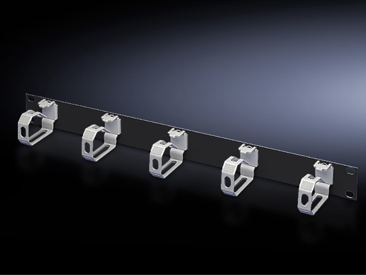 RITTAL SPA - RIT7159017 DK PANNELLO PASSACAVI+STAFFE PLAS. - 1HE