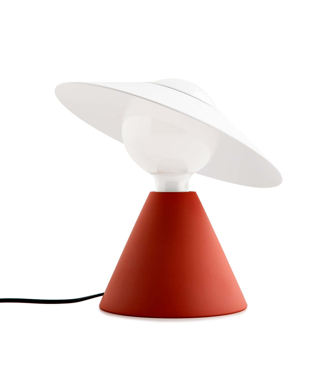LINEA LIGHT-STILNOVO SNV8968 FANTE LUM.E27 B.CO RAGG./ROSSO OP.