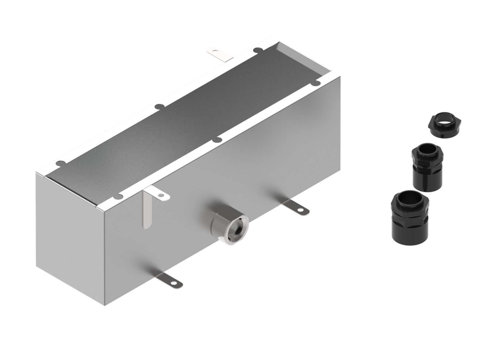 LINEA LIGHT (ILED) - ILD83160 CONTROCASSA STEELWALK 300MM