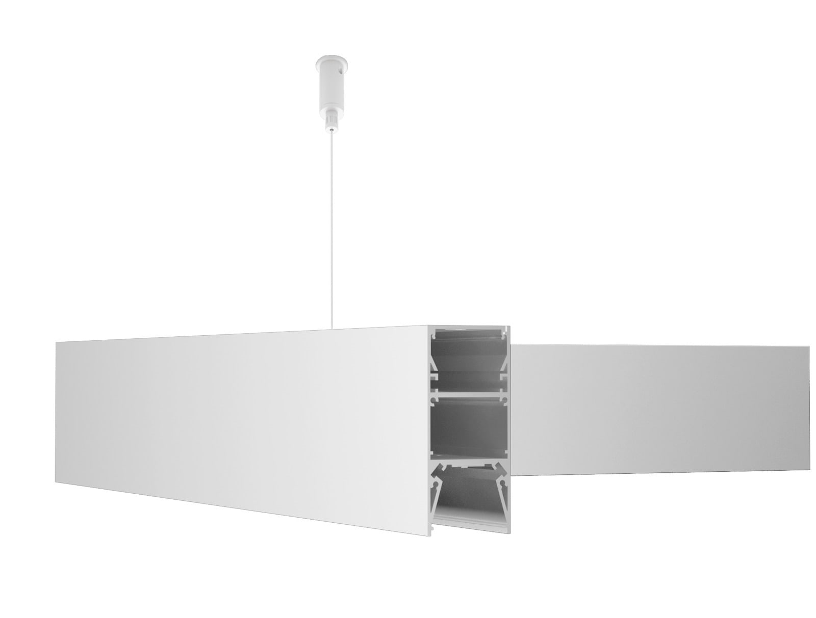 LINEA LIGHT (ILED) - ILD65254W ROLLIP35 S.B.528X528 36W ON/OF BC.B