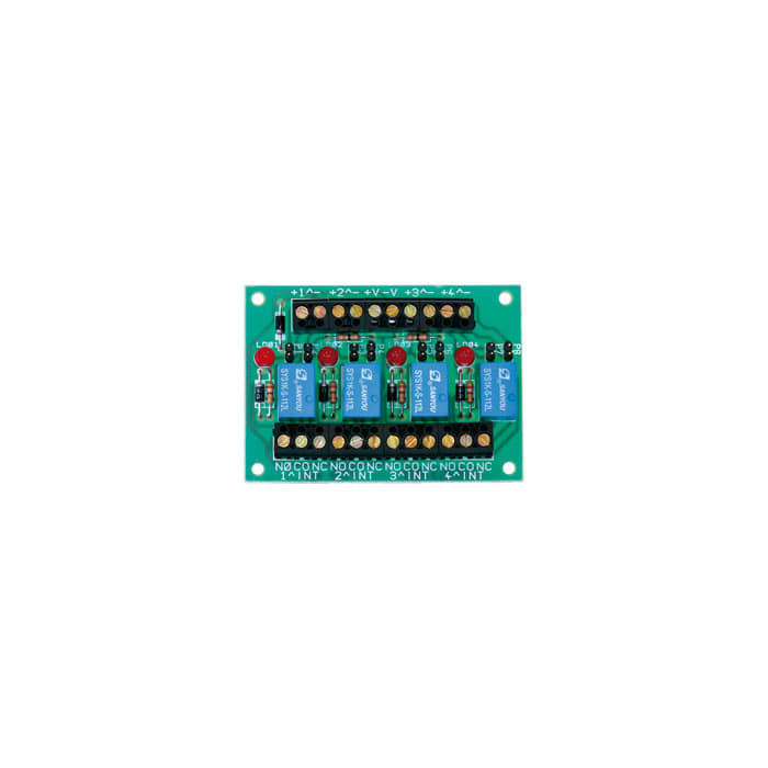 COMELIT GROUP SPA - COE30002009 SCHEDA 4 RELE A BASSO ASSORBIMENTO, POR