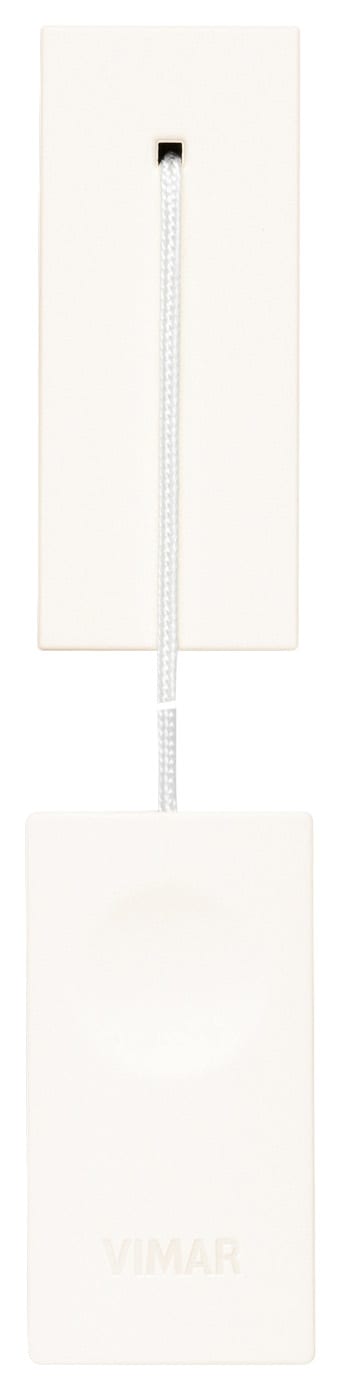 VIMAR SPA - VIW30054.B PULSANTE SCAMB. NO/NC 10A TIRANTE BIANCO