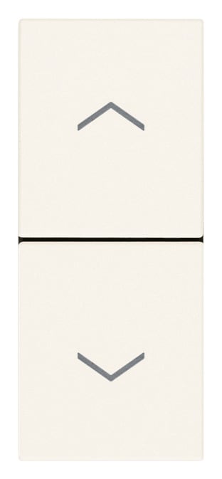 VIMAR SPA - VIW30062.B Due pulsanti interbl. NO+NO 10A bianco