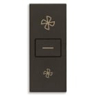 VIMAR SPA VIW30063.G COMMUTATORE 1P 10AX FAN-COIL NERO