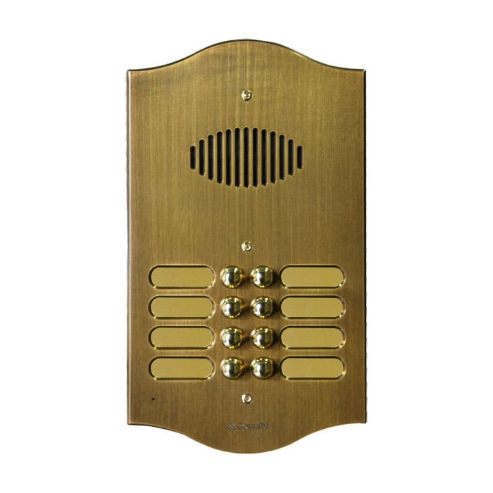 COMELIT GROUP SPA COE3006/2/RI/B PULS. AUDIO BRONZATA SERIE ROMA PER GRUP