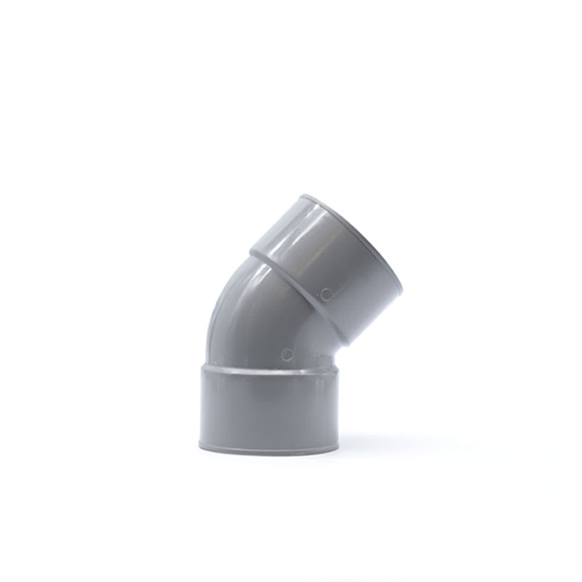 TECNOPLUS SRL - TNP3010.1 CURVA PVC 45GR FF DIAM. 100