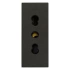 VIMAR SPA - VIW30203.G PRESA 2P+T 16A P17/11 NERO