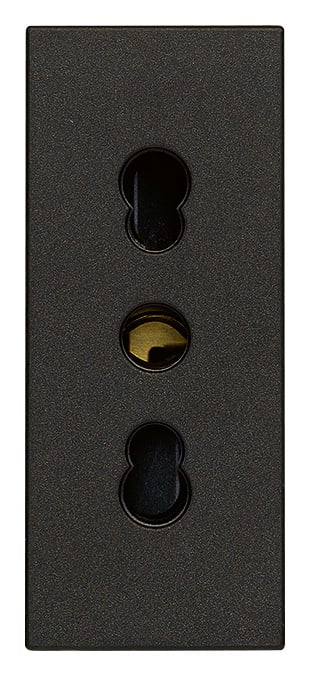VIMAR SPA VIW30203.G PRESA 2P+T 16A P17/11 NERO