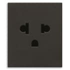 VIMAR SPA - VIW30248.G Presa SICURY 2P+T 16A USA+EU nero