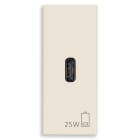 VIMAR SPA - VIW30292.C25C ALIMENTATORE USB C PD 25W CANAPA