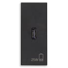 VIMAR SPA VIW30292.C25G ALIMENTATORE USB C PD 25W NERO