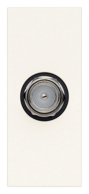 VIMAR SPA - VIW30318.B Presa coassiale tipo F bianco