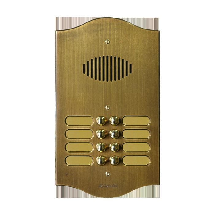 COMELIT GROUP SPA - COE3032/4/RI/B PULS. AUDIO BRONZATA SERIE ROMA PER GRUP