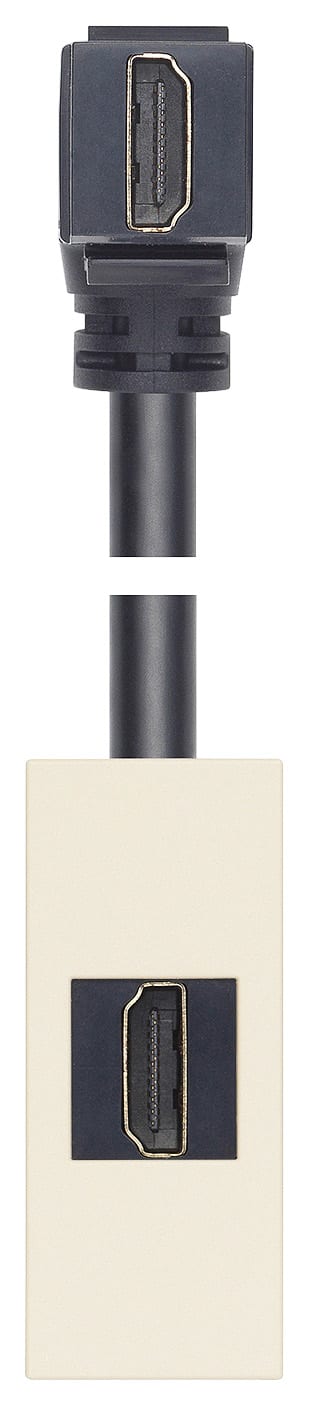 VIMAR SPA - VIW30346.HC PRESA HDMI 2.1B CON CAVO A 90° CANAPA