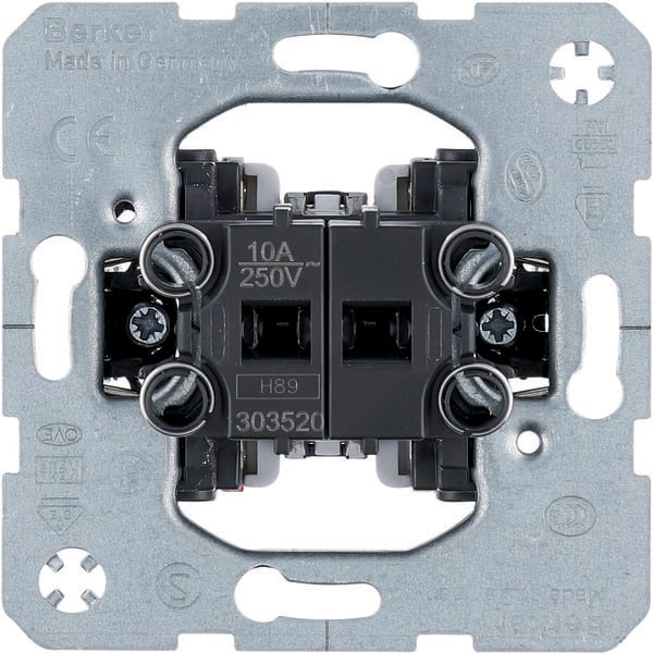 BERKER - BRK303520 Jalousie-Serienschalter 1-polig Jalousie