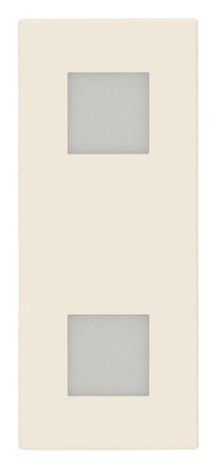 VIMAR SPA - VIW30388.C DOPPIA SPIA DIFFUSORE NEUTRO CANAPA
