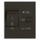 VIMAR SPA - VIW30411.166G INTERRUTTORE MT DIFF.1P+N C16 6MA NERO