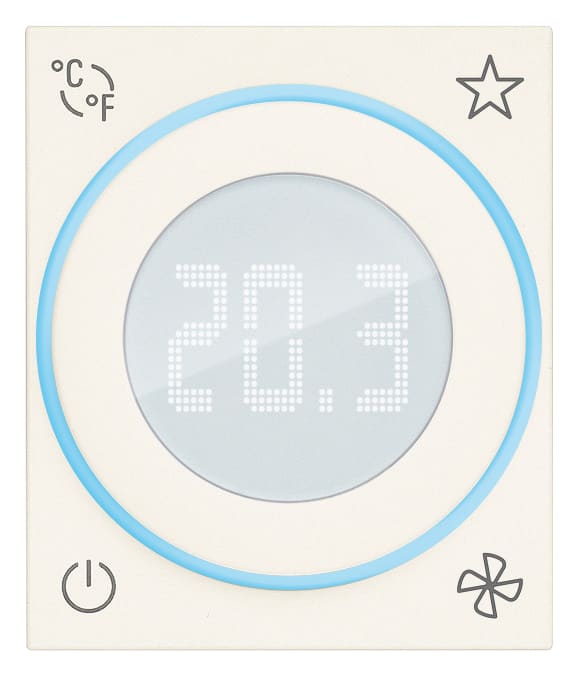 VIMAR SPA - VIW30471.B Termostato rotella domotico 2M bianco