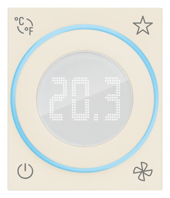 VIMAR SPA - VIW30471.C Termostato rotella domotico 2M canapa