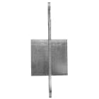 JUPITER SATI - JUP3050001 Dispersore a piastra zincato a caldo dimensioni 500x500 mm spessore 3 mm