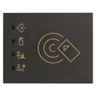 VIMAR SPA VIW30567.G FUORIPORTA RFID KNX NERO