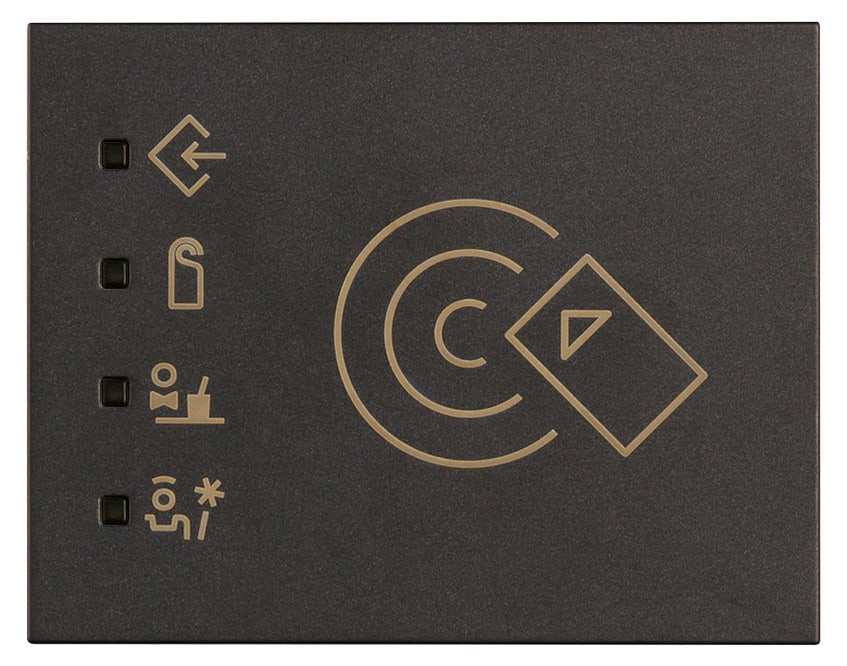 VIMAR SPA - VIW30567.TRG Fuoriporta RFID trop. KNX nero