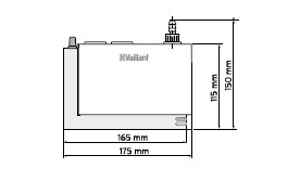 VAILLANT VLT306287 ECOLEVEL POMPA SCARICO CONDENSA