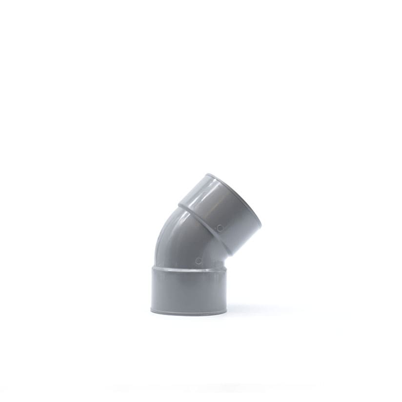 TECNOPLUS TNP3063.1 CURVA PVC 45GR FF DIAM. 63