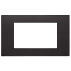 VIMAR SPA - VIW30654.02 Placca 4M nero