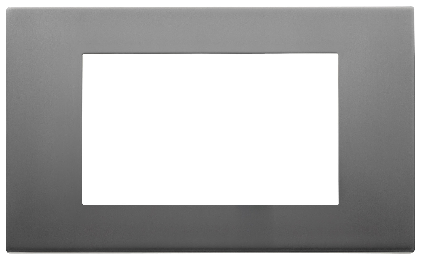 VIMAR SPA - VIW30654.72 PLACCA 4M INOX SATINATO