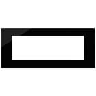 VIMAR SPA - VIW30657.42 Placca 7M Reflex nero