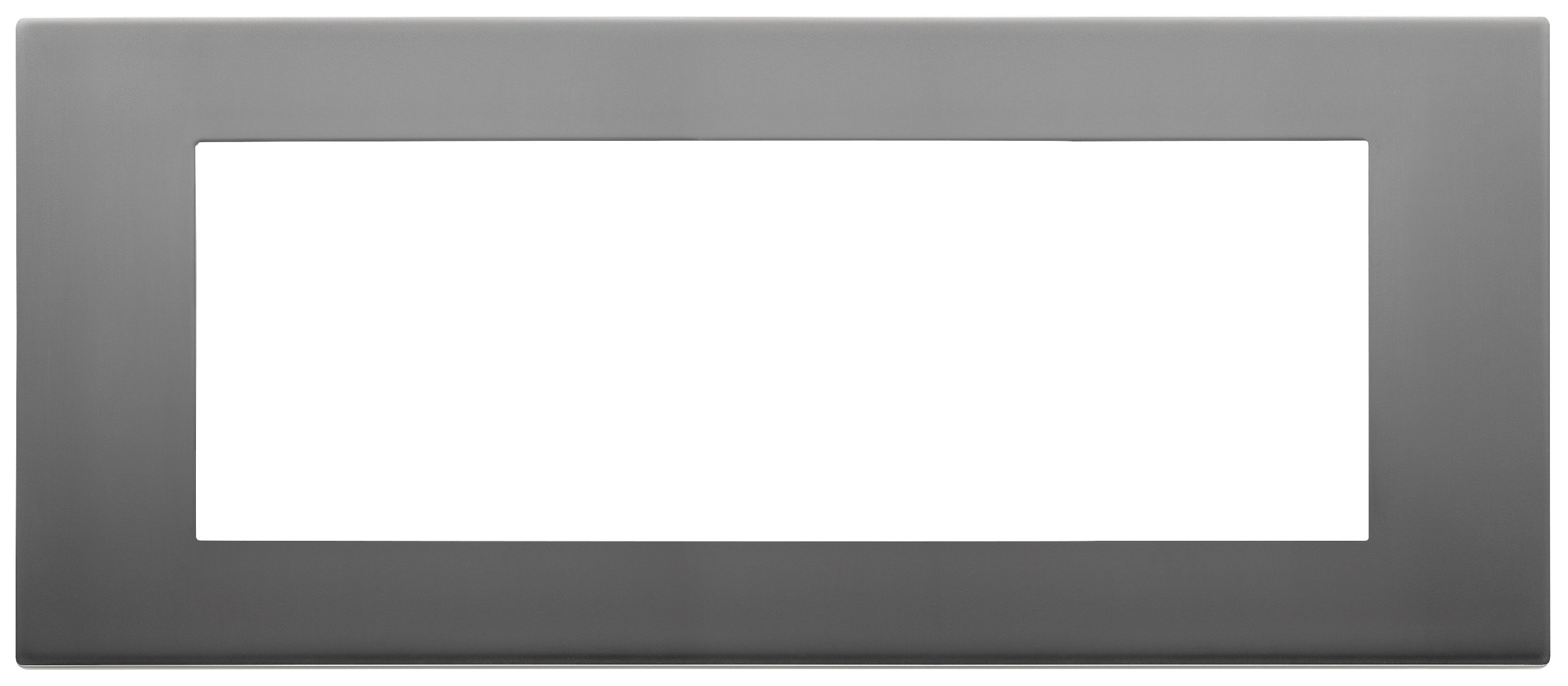 VIMAR SPA - VIW30657.72 Placca 7M inox satinato