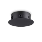 IDEAL LUX SRL IUX307077 ROSONE MAGNETICO 6 LUCI NERO