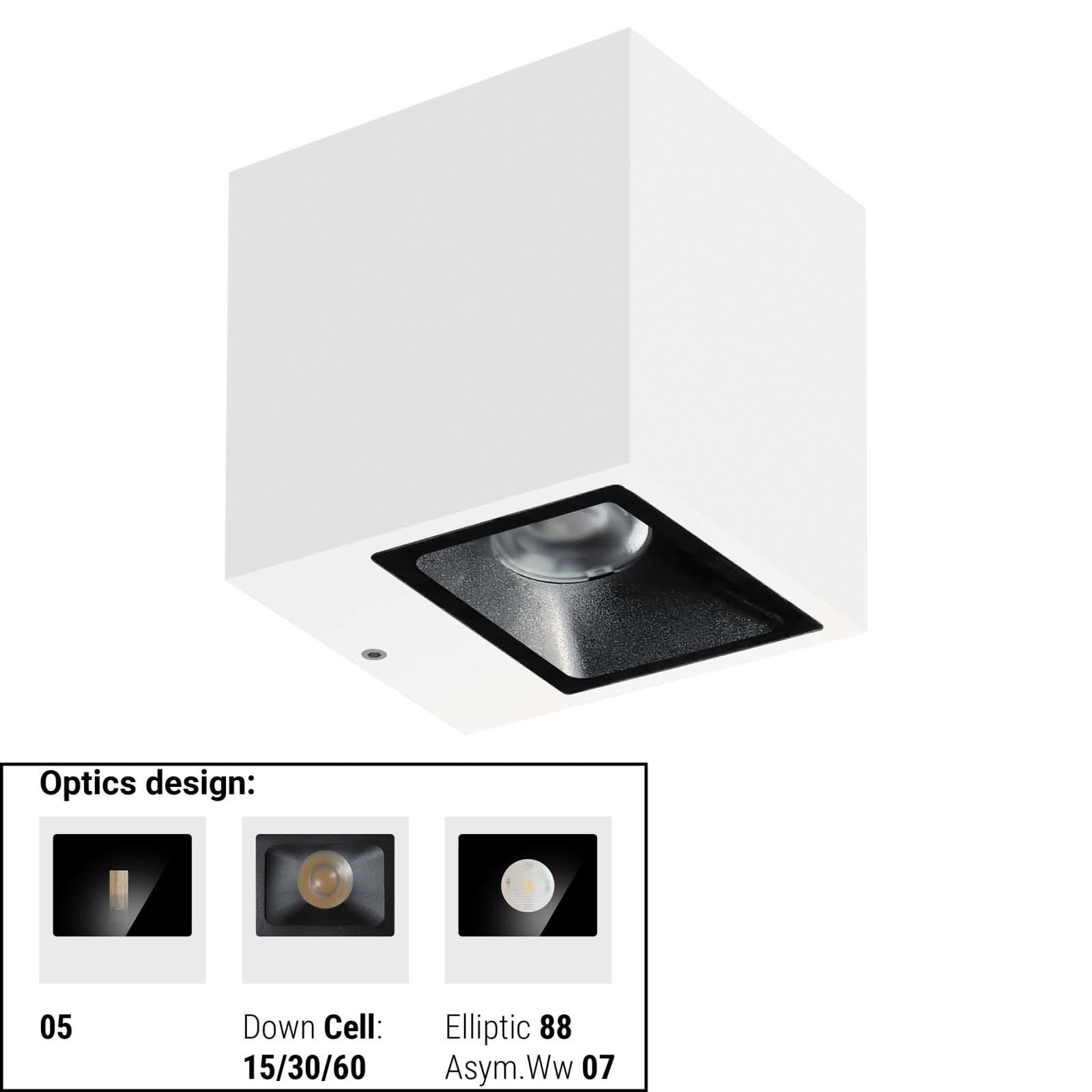 LINEA LIGHT (ILED) ILD76250W15 CUBIT 31 1L MONO 17WAC ON/OFF BG